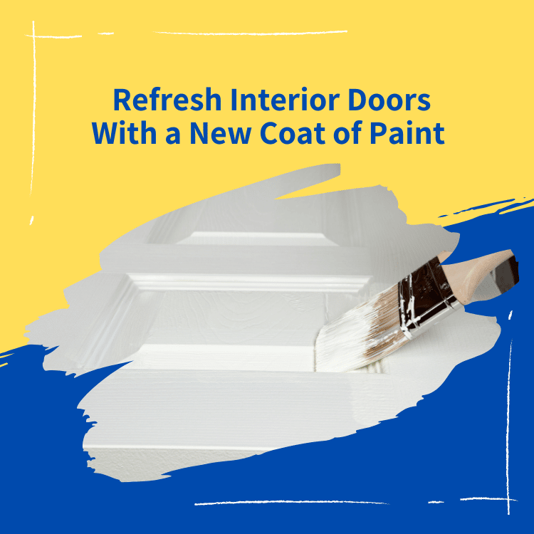 Interior door paint