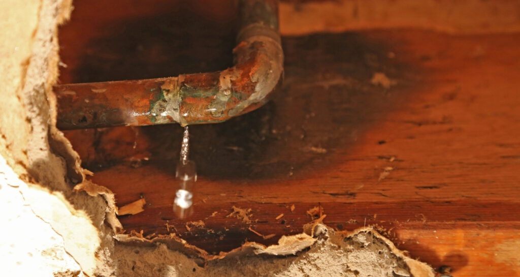 What Causes Water Damage to Drywall