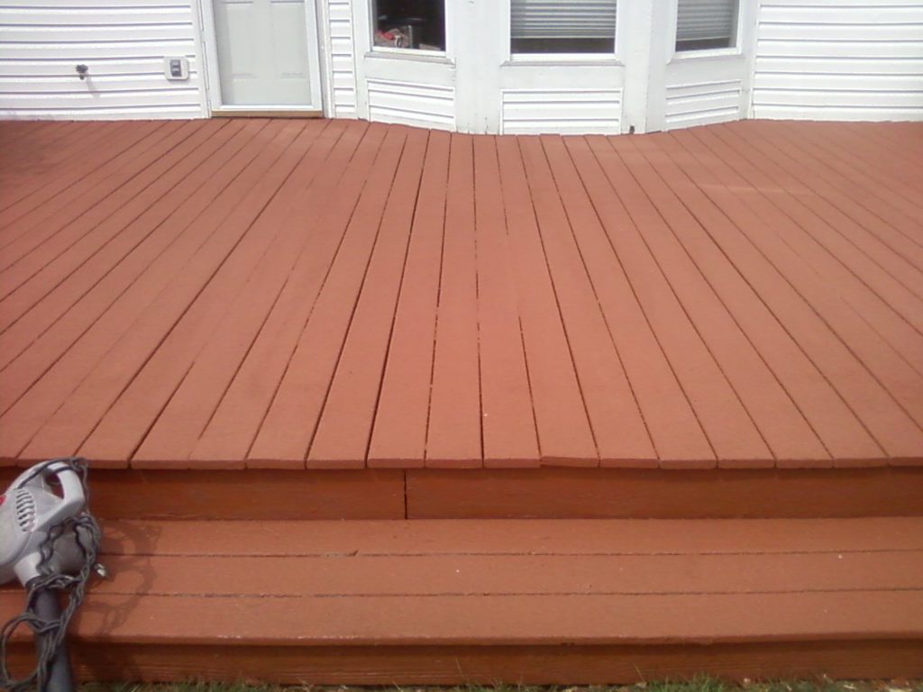 deck staining services provided by Handyman Connection of Carmel