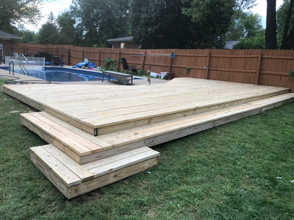 deck installation in Carmel, IN