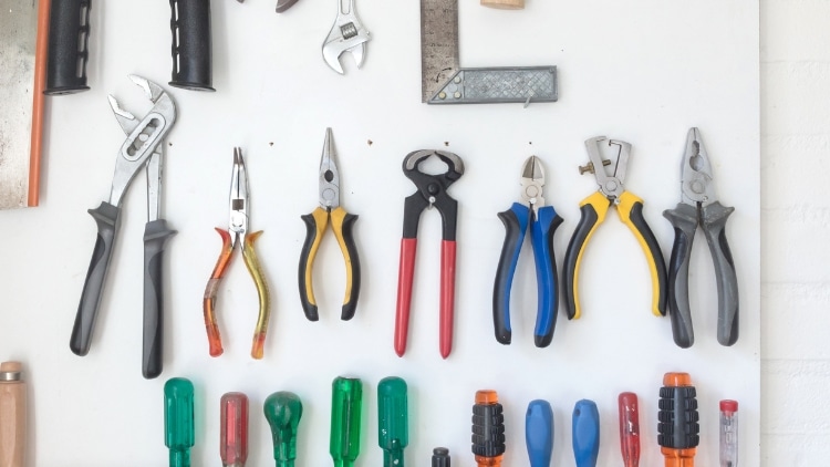 Declutter Your Basement_ Tool Wall
