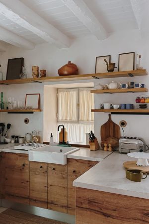 Open shelving