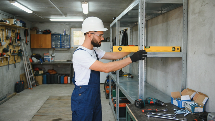 Heavy-Duty Shelving Handles Weight and Bulk