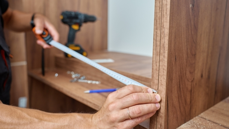 Built-In Bookshelves