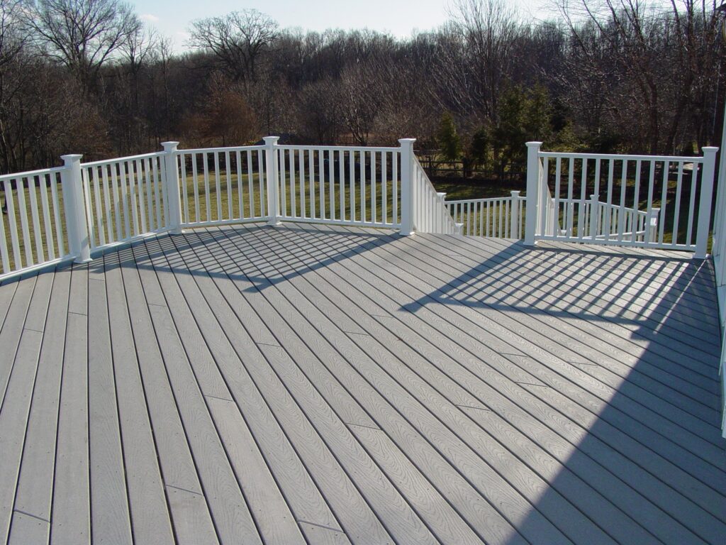 completed deck installation project in Evergreen , CO, by our craftsmen