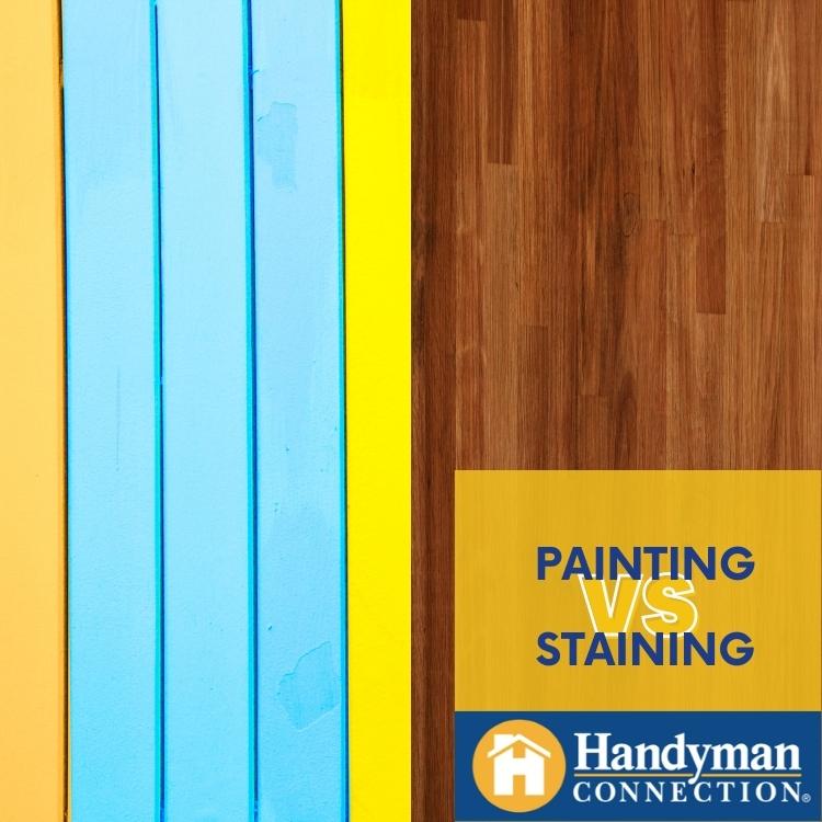 Painting VS staining Which is better?