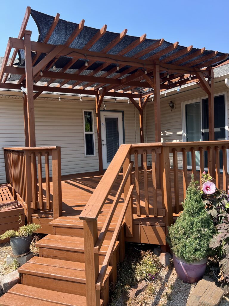 custom deck and pergola installed in Charleston, SC