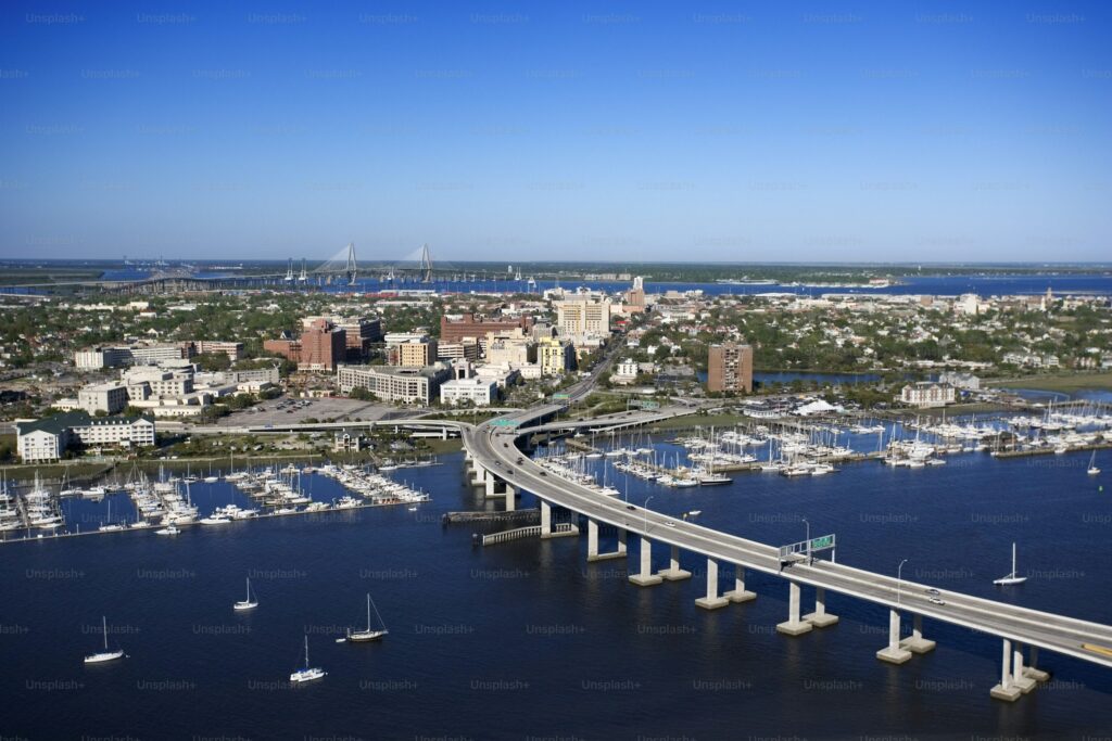 Charleston, SC, city-scape