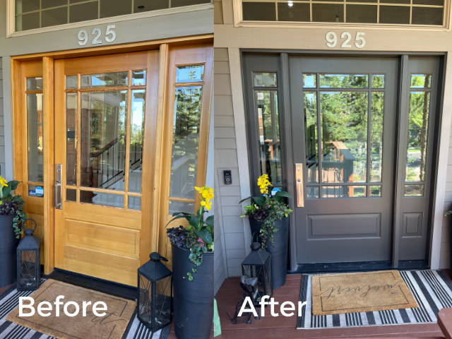 door refinishing in Mountain View, CA
