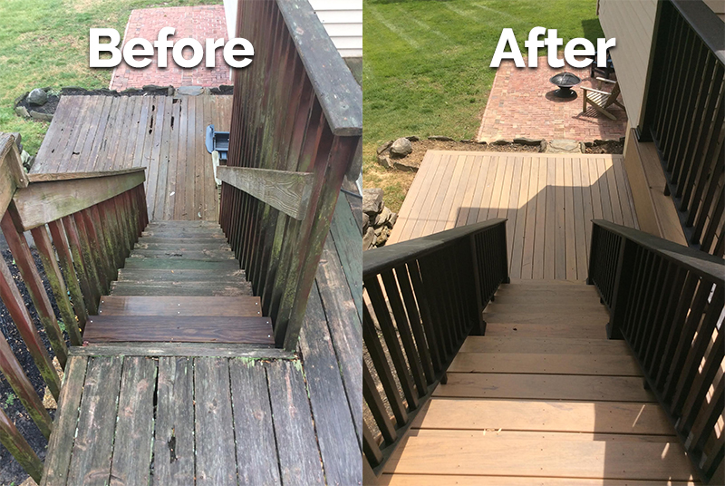 deck stairs in Louisville, KY