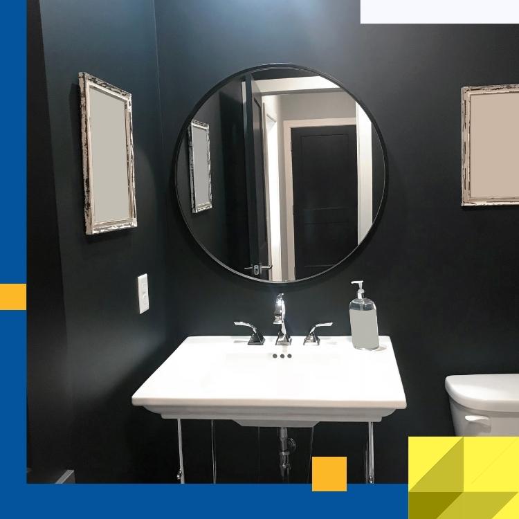 4 bathroom wall accent ideas