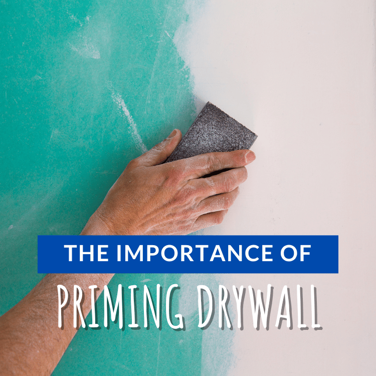 The importance of priming drywall before painting it