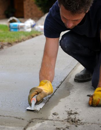 Home Driveway Cement Work