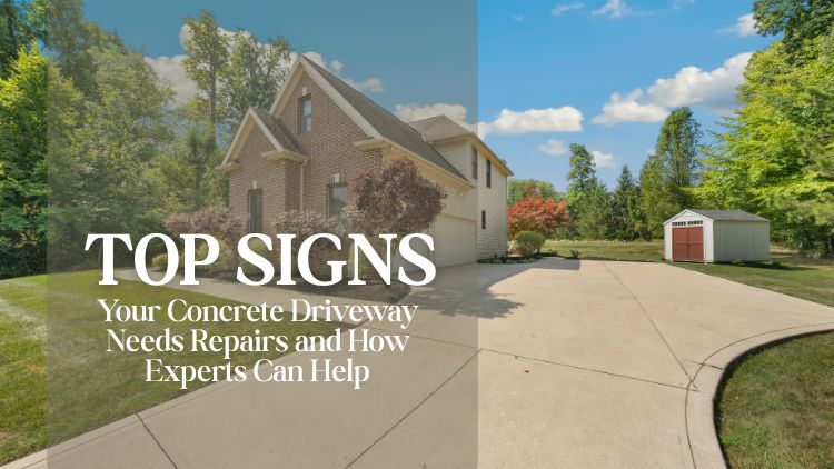 Top Signs Your Concrete Driveway Needs Repairs and How Experts Can Help