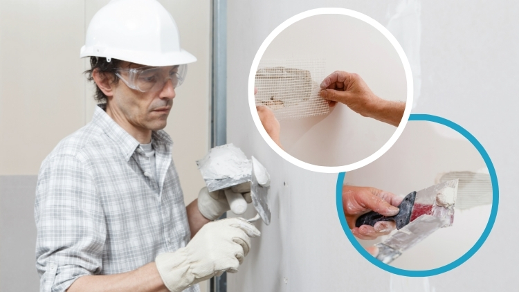 Drywall Repairs for Holes, Seams & Nail Pops Before Paint