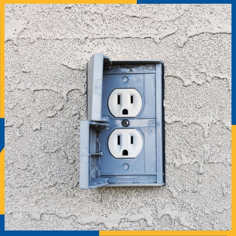Staying safe with outdoor outlets!