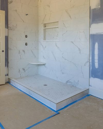 Finishing heating installation