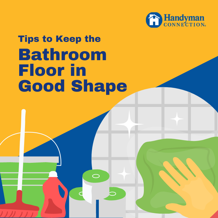 Tips to keep bathroom floor in good shape