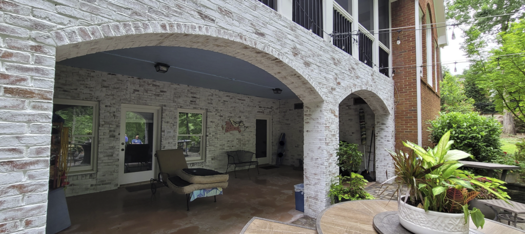 outdoor patio remodel completed in Shawnee, KS