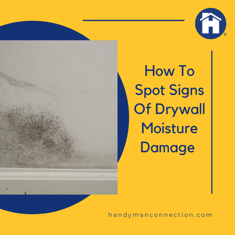 How To Spot Signs Of Drywall Moisture Damage