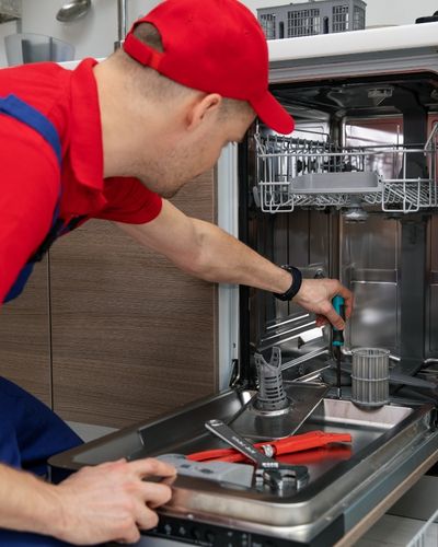 Professional Dishwasher Installation Process