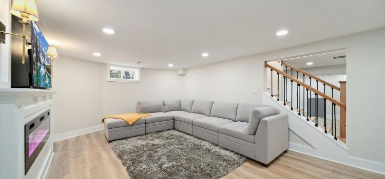 Modern Basement interior