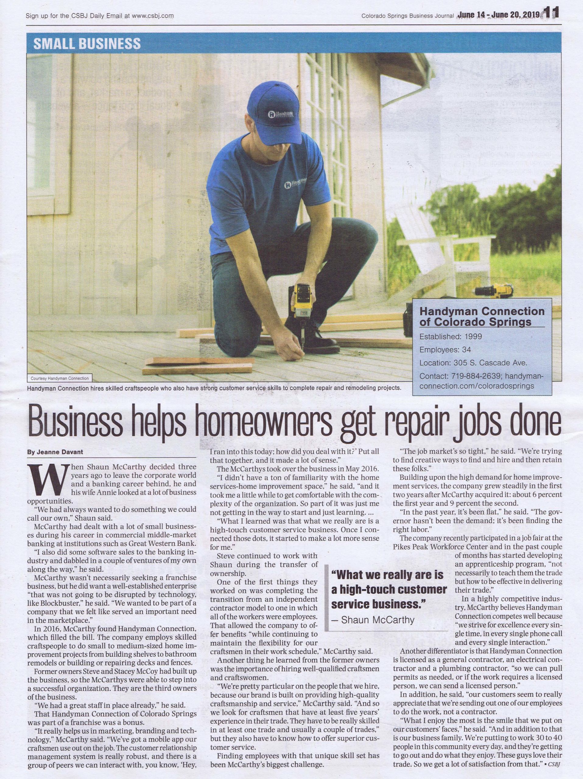 Colorado Springs Best Handyman In Spring 2024 Pam Lavina